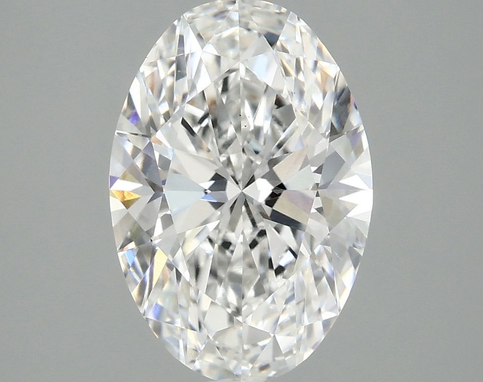 2.89 ct. oval Lab Grown Diamond front image