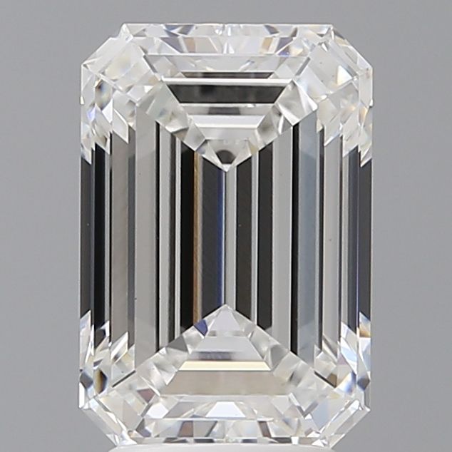 3.57 ct. emerald Lab Grown Diamond front image