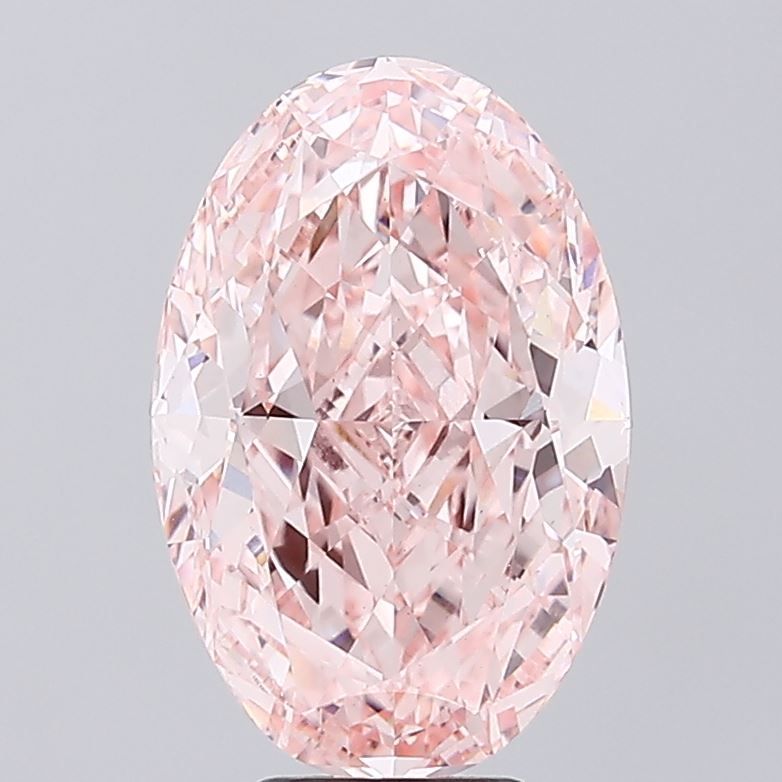 7.02 ct. oval Lab Grown Diamond front image
