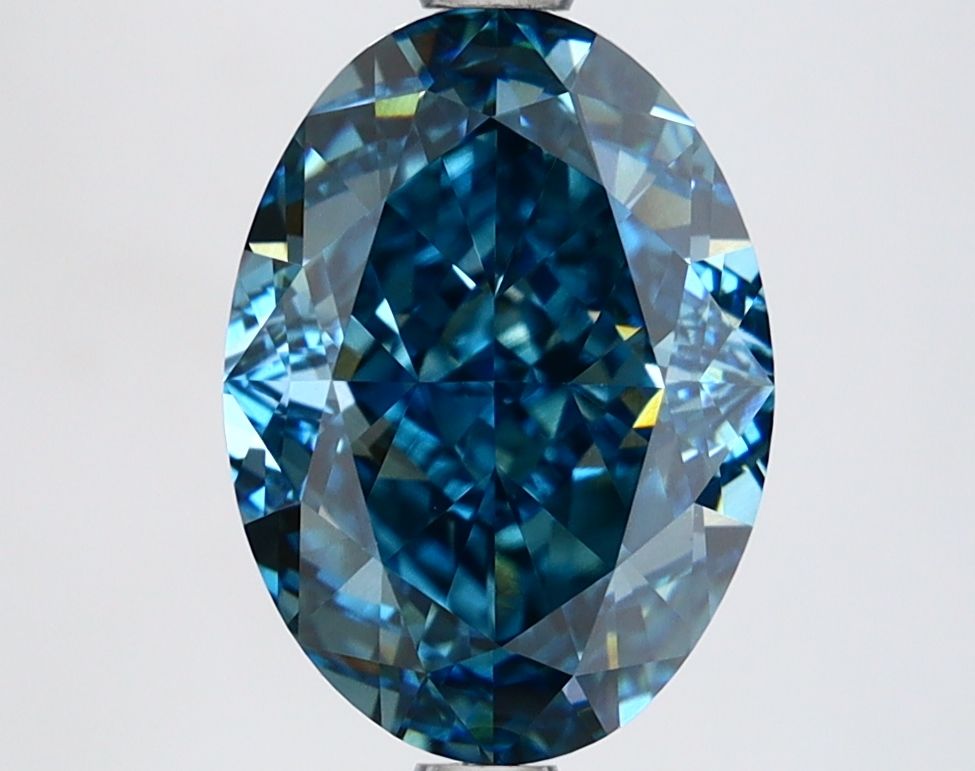3.14 ct. oval Lab Grown Diamond front image