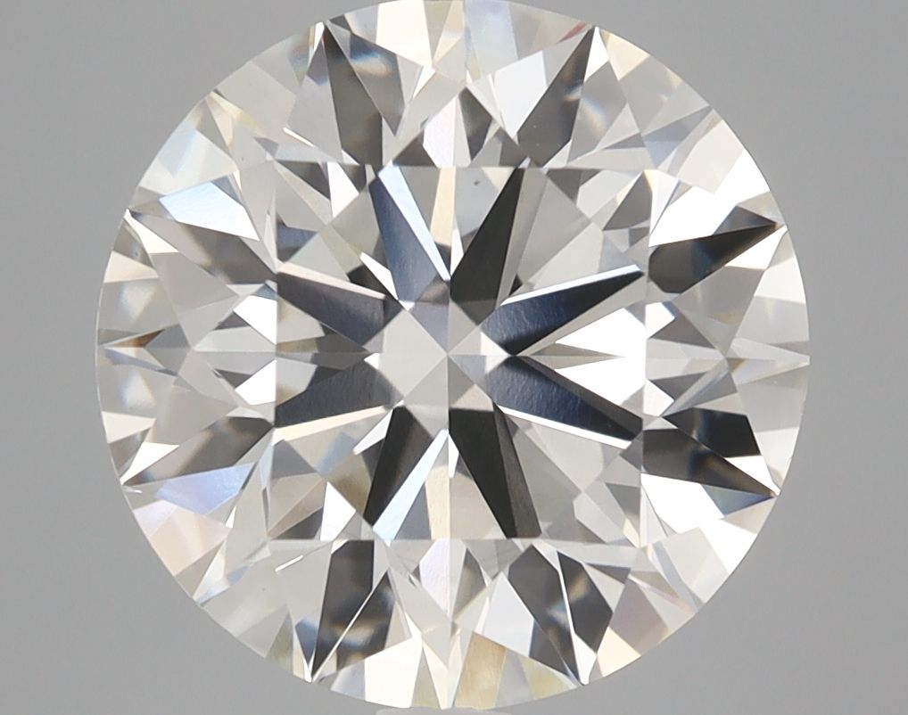 5.34 ct. round Lab Grown Diamond front image