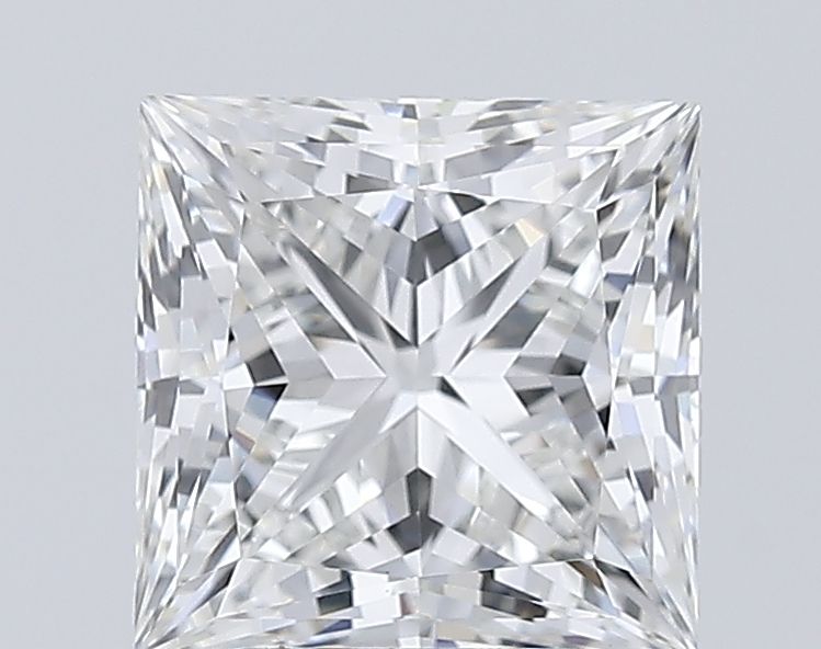 3.02 ct. princess Lab Grown Diamond front image