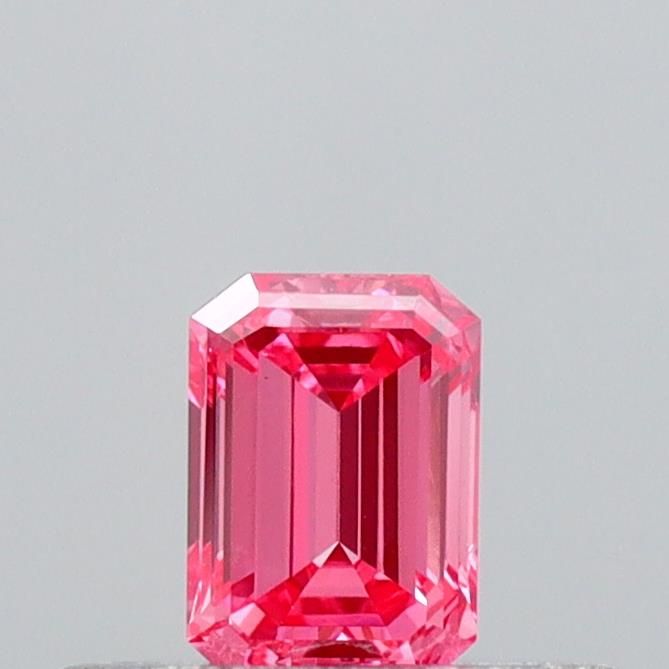0.25 CT Fancy Vivid Pink EMERALD