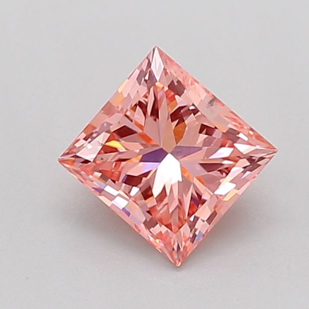 0.91 CT Fancy Vivid Pink PRINCESS