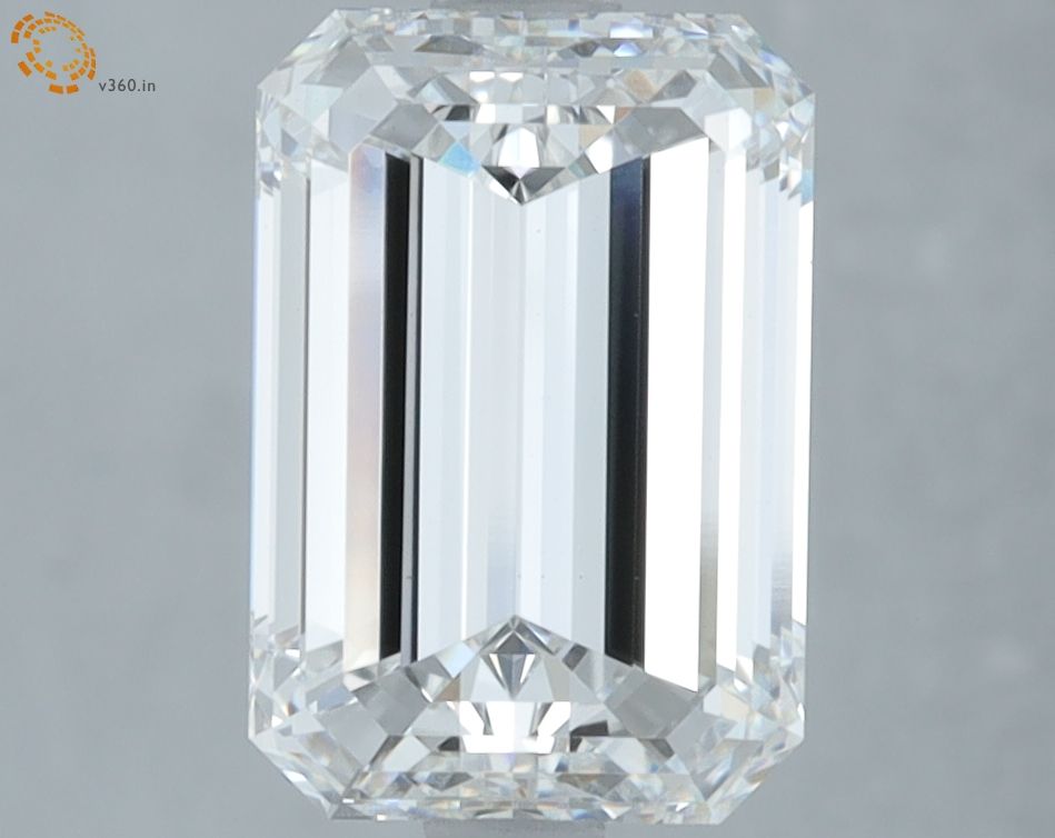 3.01 ct. emerald Lab Grown Diamond front image