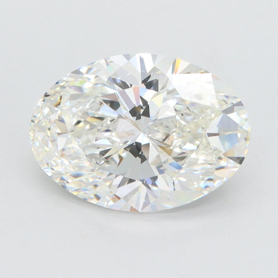 3.56 ct. oval Lab Grown Diamond front image