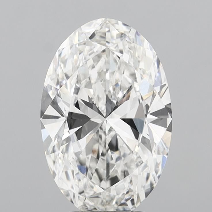 3.01 ct. oval Lab Grown Diamond front image
