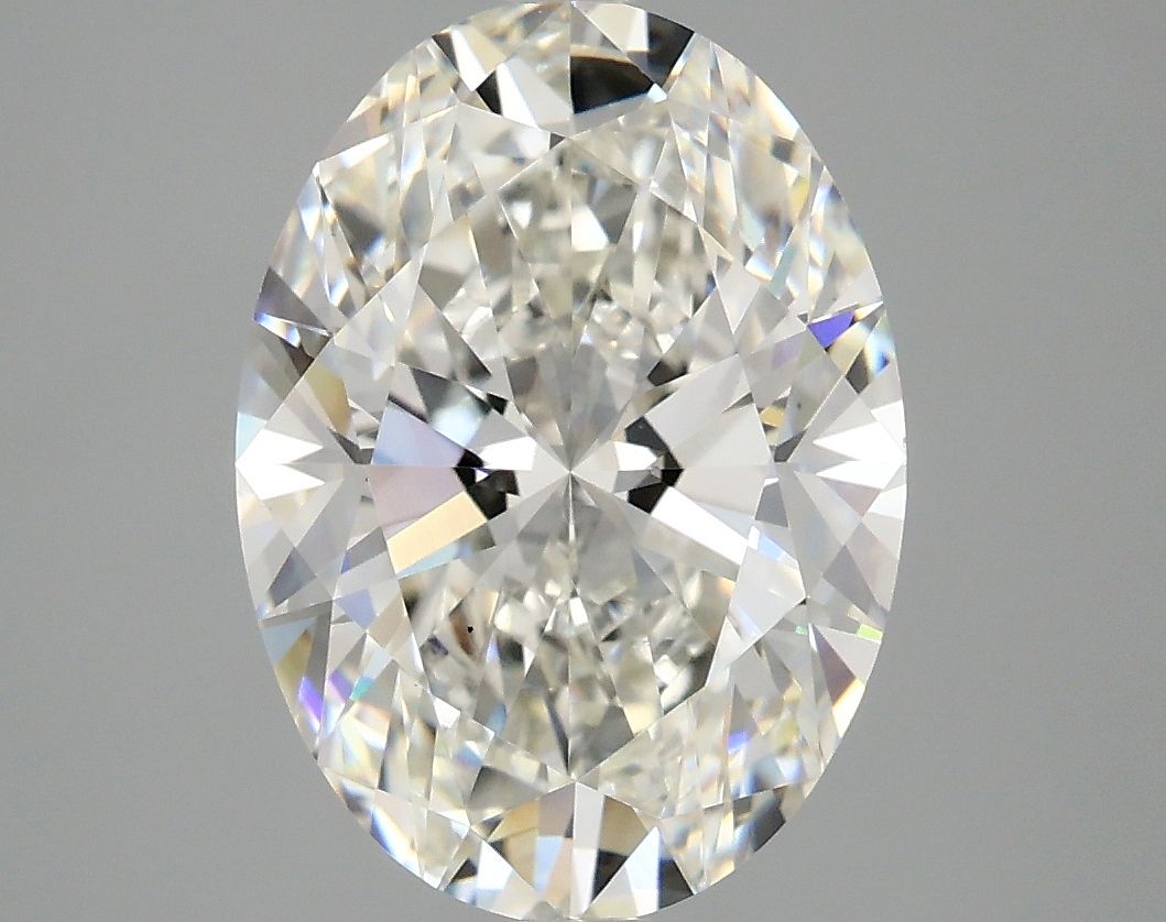 4.09 ct. oval Lab Grown Diamond front image