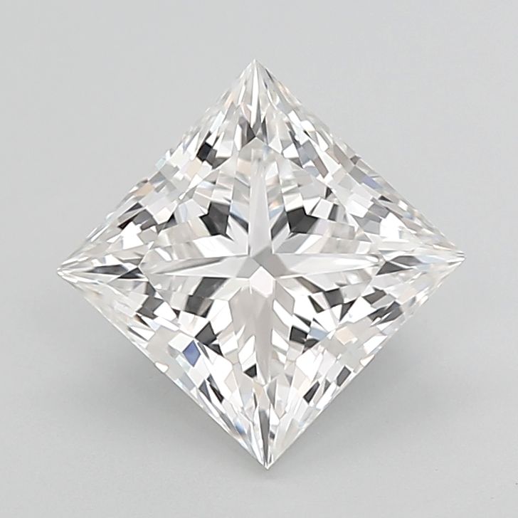3.80 ct. princess Lab Grown Diamond front image