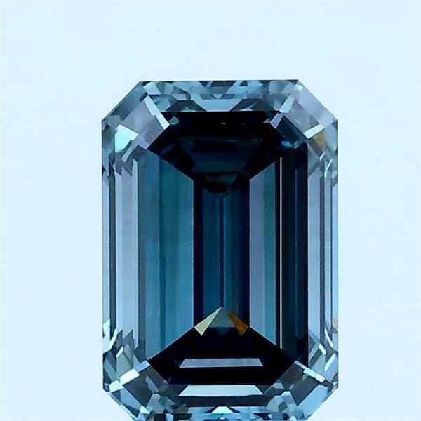 1.03 CT Fancy Vivid Greenish Blue EMERALD