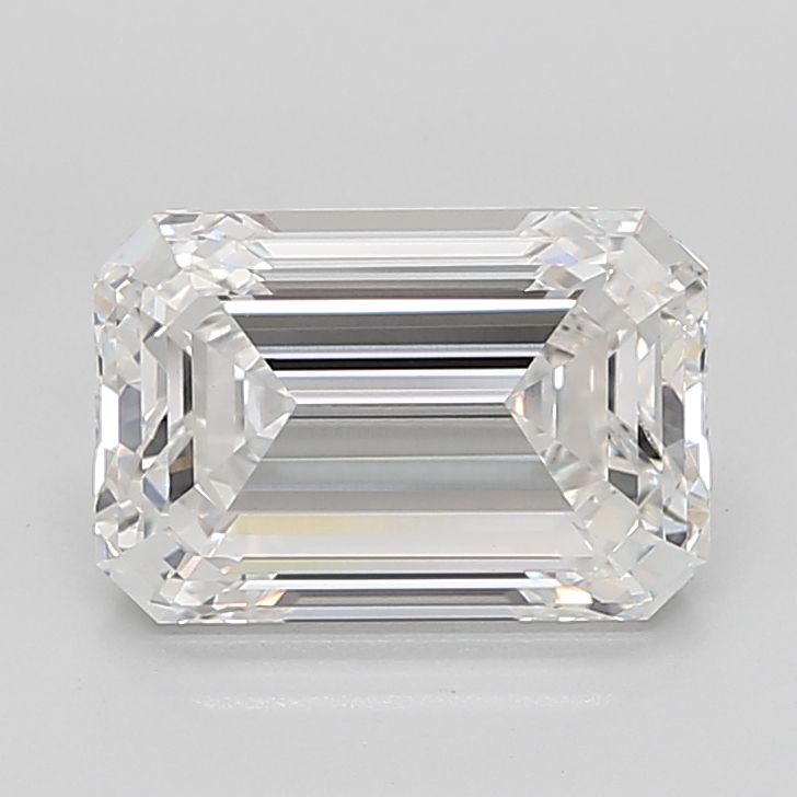 7.01 ct. emerald Lab Grown Diamond front image