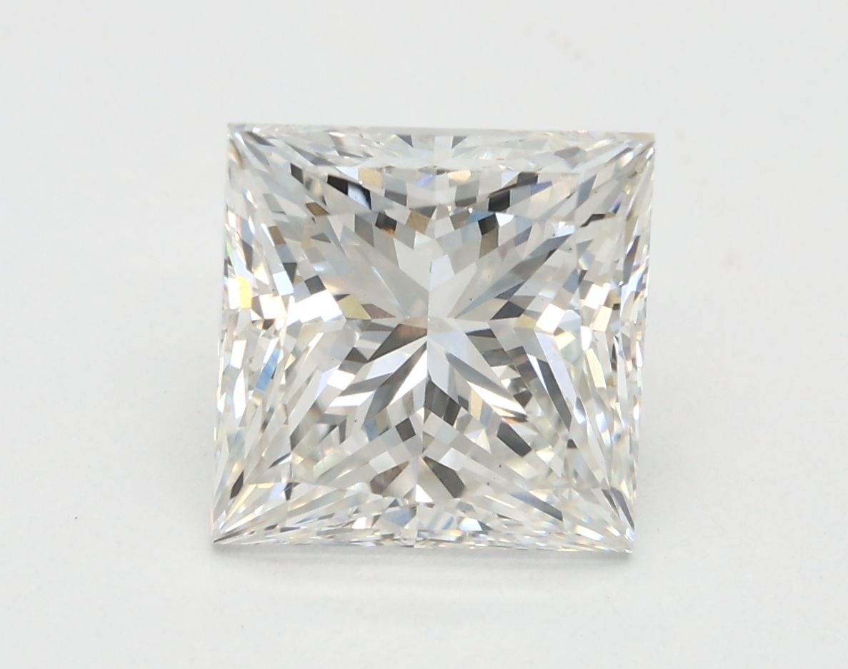 3.02 ct. princess Lab Grown Diamond front image