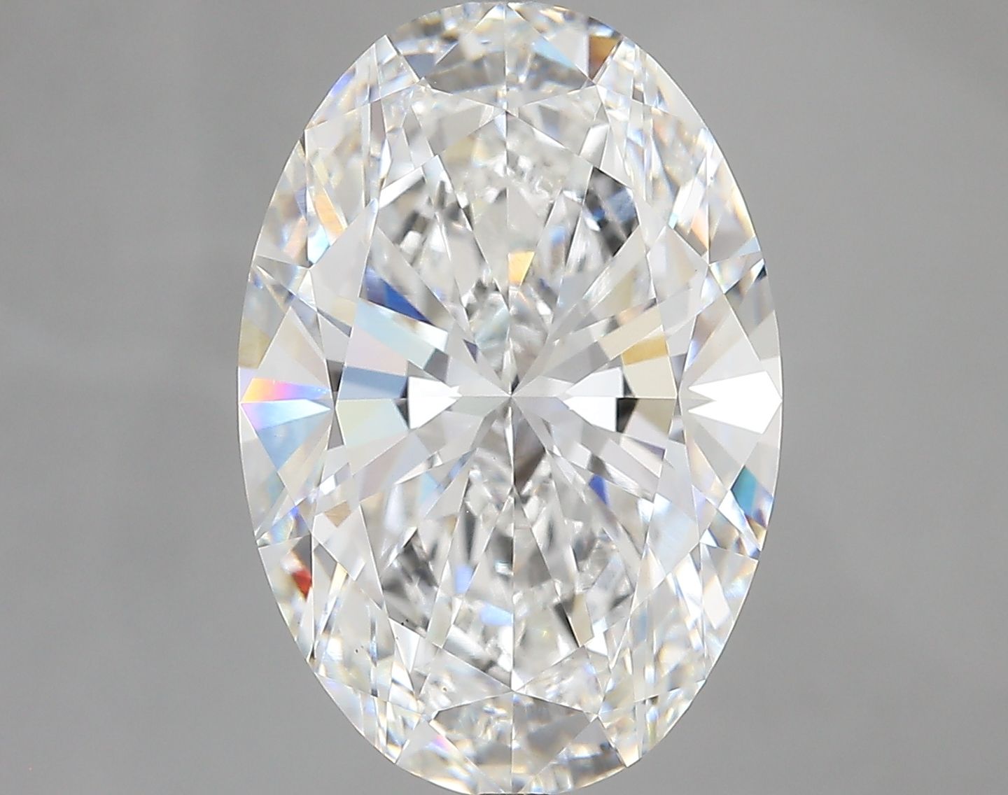 8.03 ct. oval Lab Grown Diamond front image