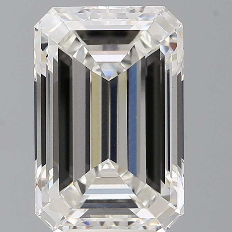 7.60 ct. emerald Lab Grown Diamond front image