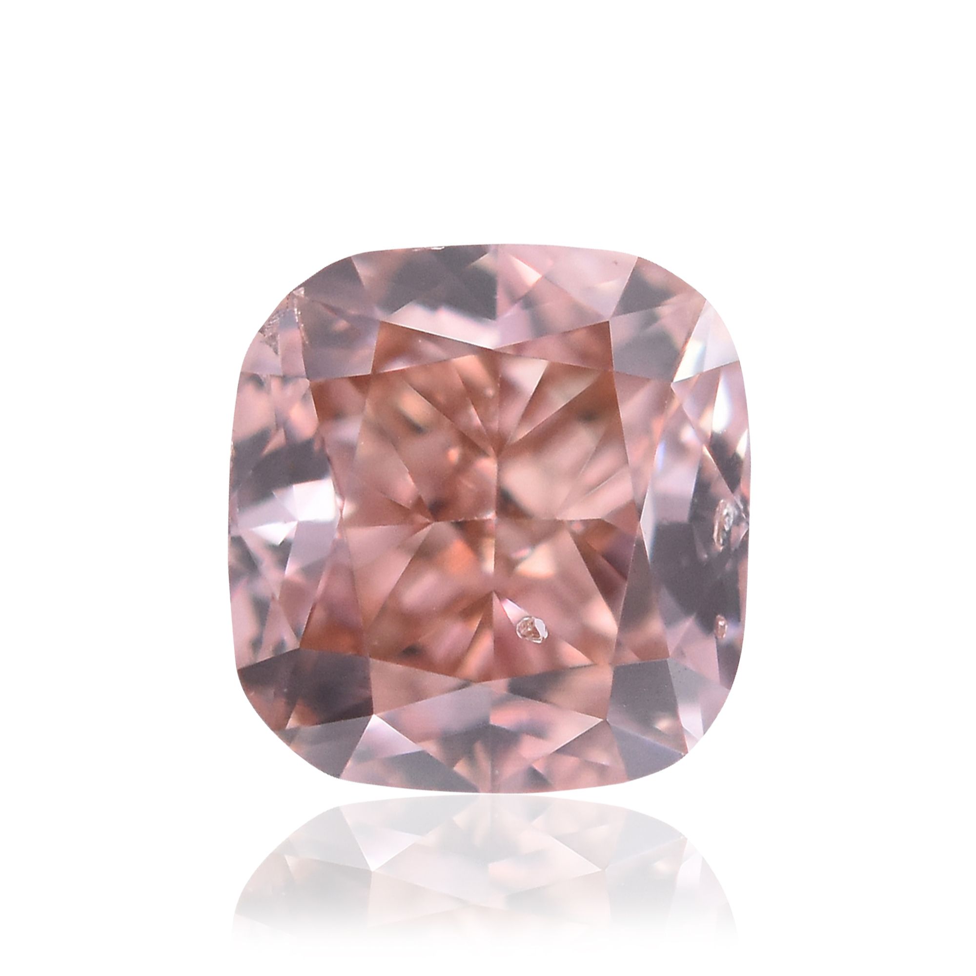 Diament 0.51 ct Fancy Orangey Pink/SI2