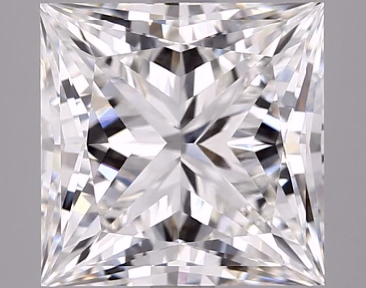 1.10 ct. princess Lab Grown Diamond front image
