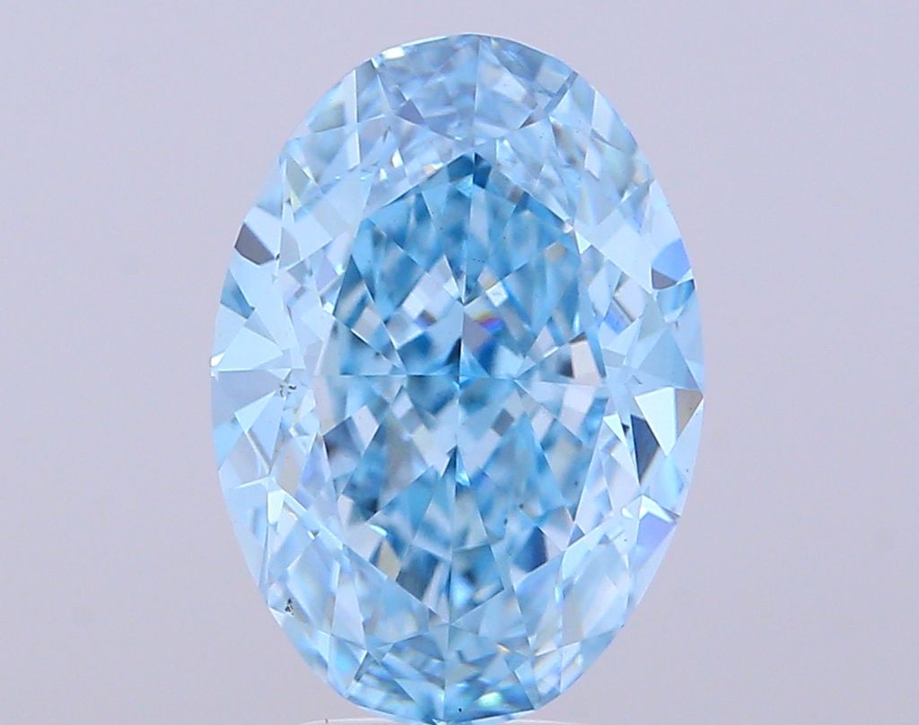 4.53 ct. oval Lab Grown Diamond front image