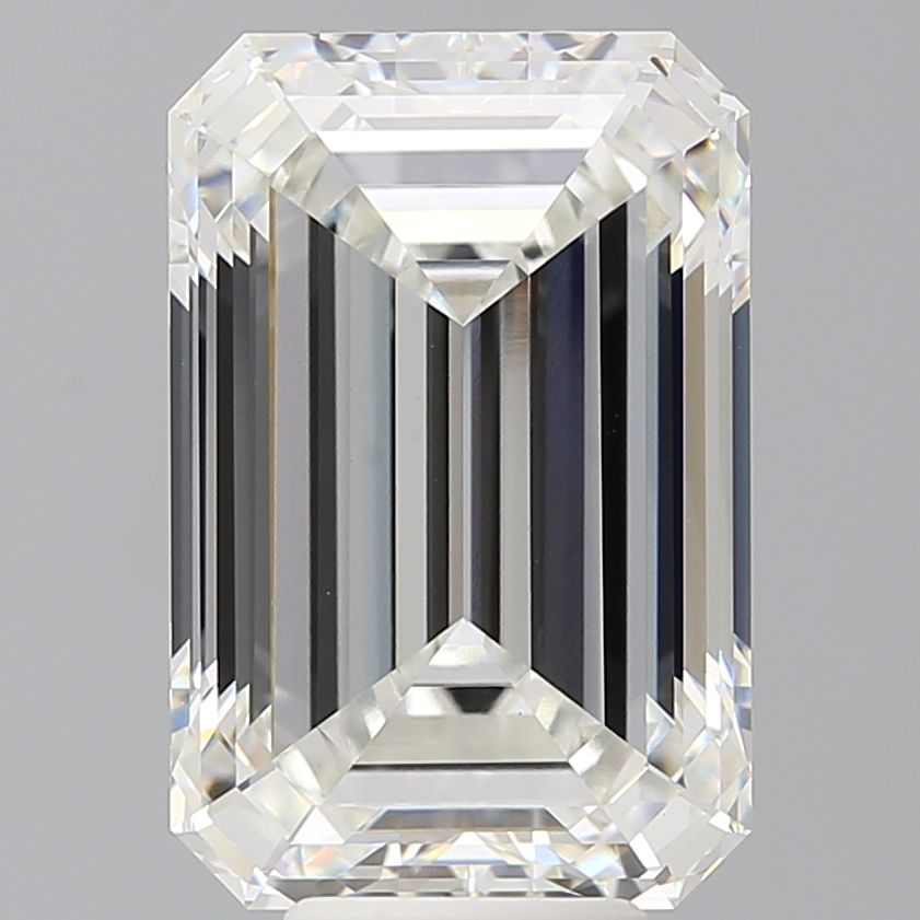 8.10 ct. emerald Lab Grown Diamond front image