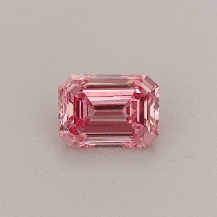 0.28 CT Fancy Vivid Pink EMERALD
