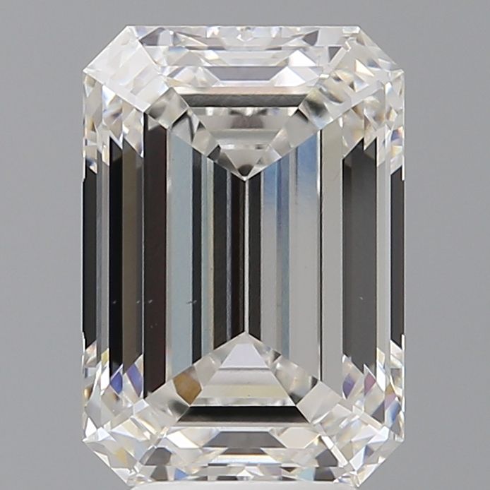 5.02 ct. emerald Lab Grown Diamond front image