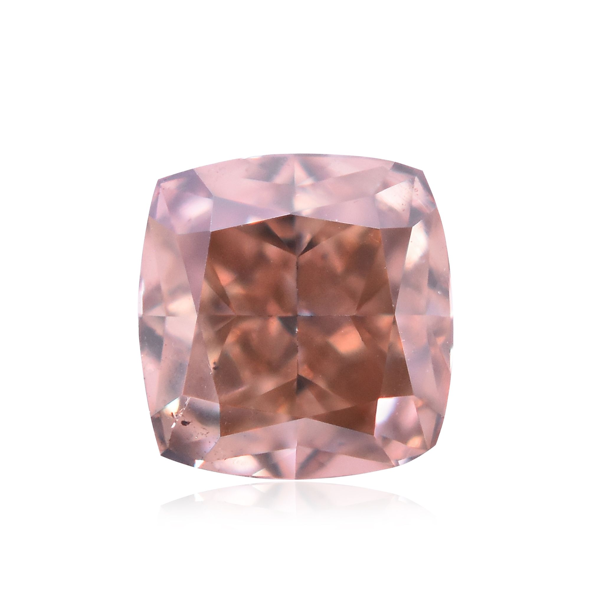 Diament 0.22 ct Fancy Deep Orangey Pink/SI1