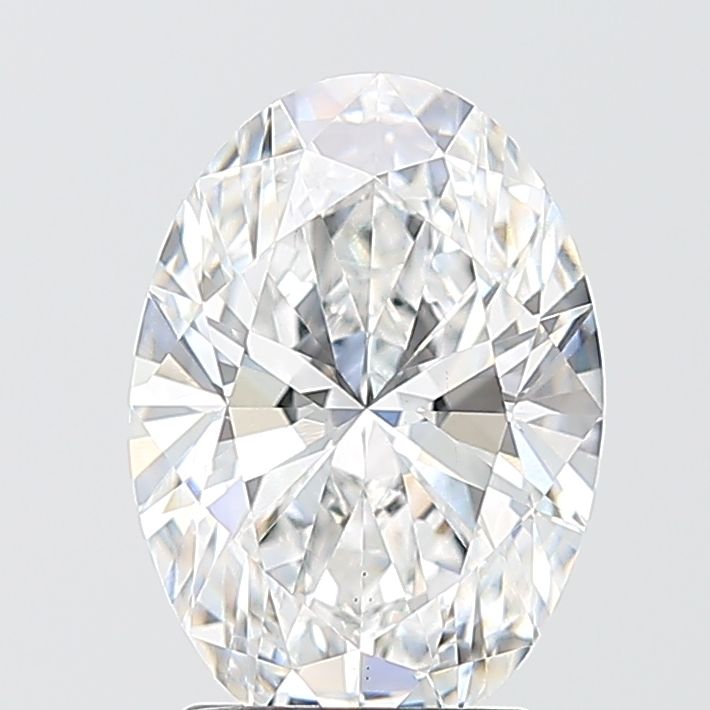 2.08 ct. oval Lab Grown Diamond front image