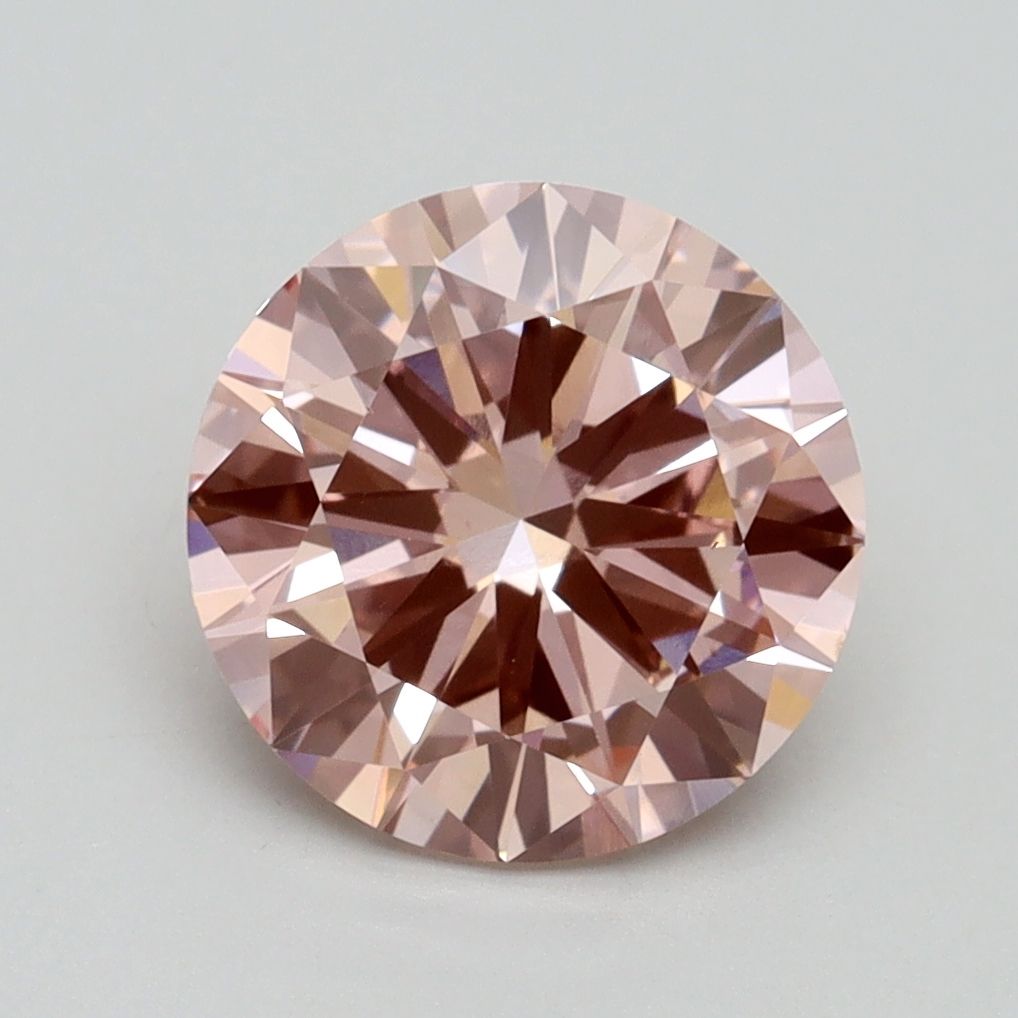 2.70 ct. round Lab Grown Diamond front image