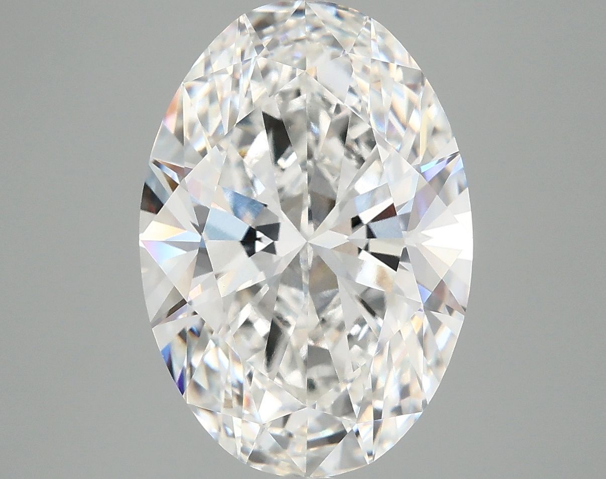 5.07 ct. oval Lab Grown Diamond front image