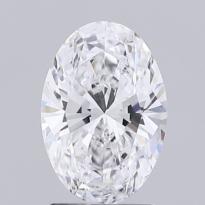 2.10 ct. oval Lab Grown Diamond front image