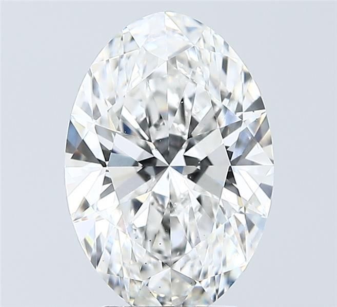 3.01 ct. oval Lab Grown Diamond front image