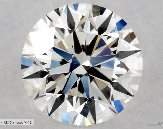 0.58 ct Round diamond