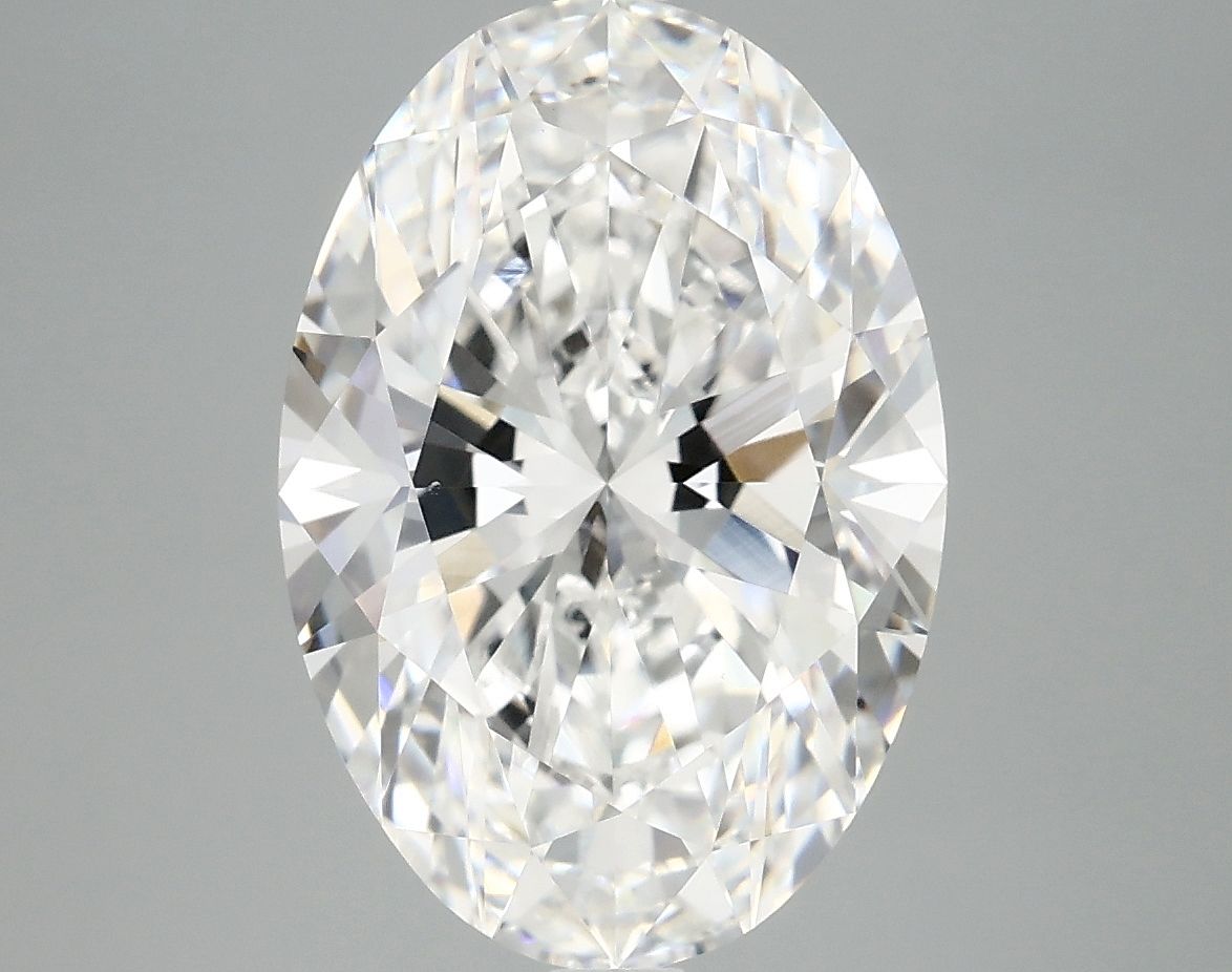 5.01 ct. oval Lab Grown Diamond front image