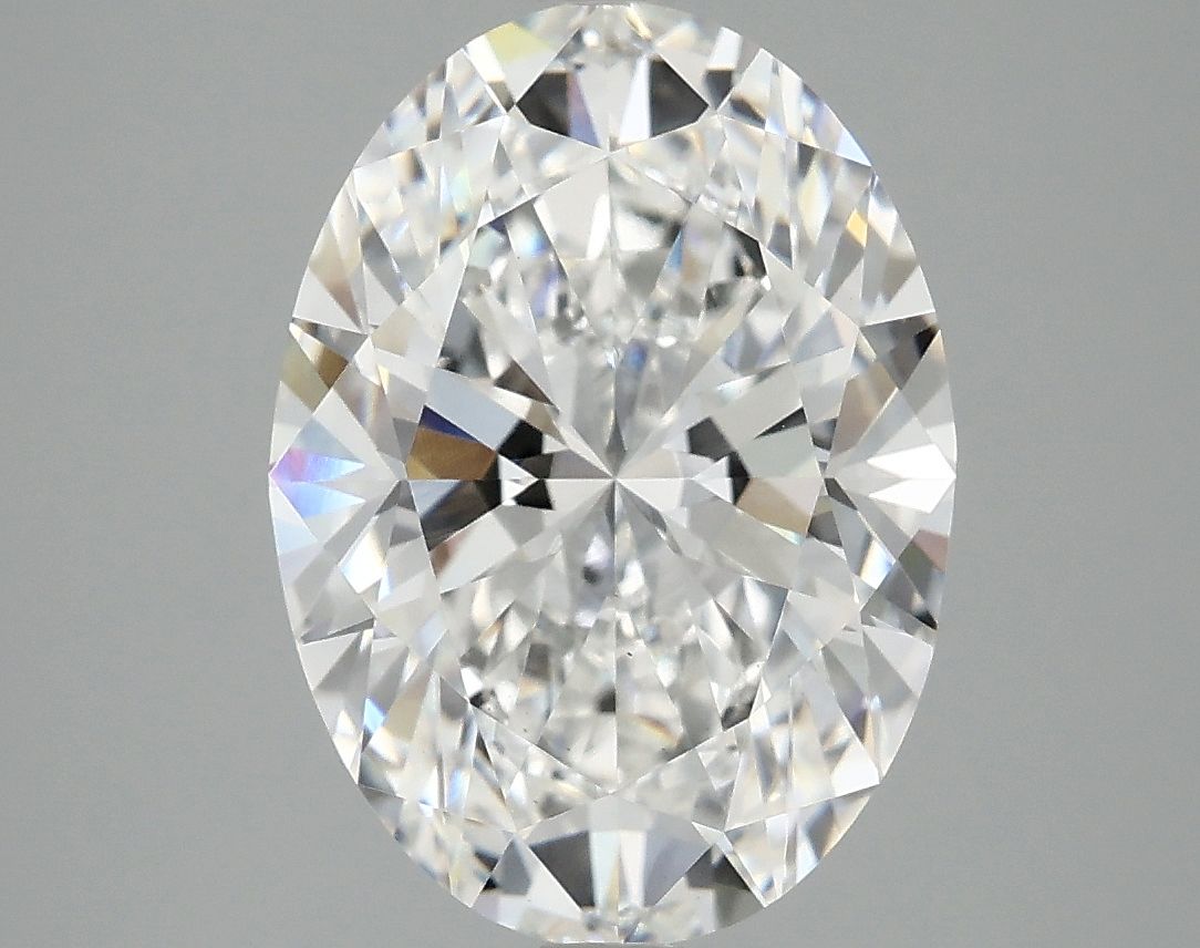 4.09 ct. oval Lab Grown Diamond front image