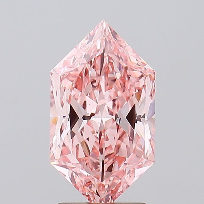 2.52 ct lab-grown Hexagonal Diamond