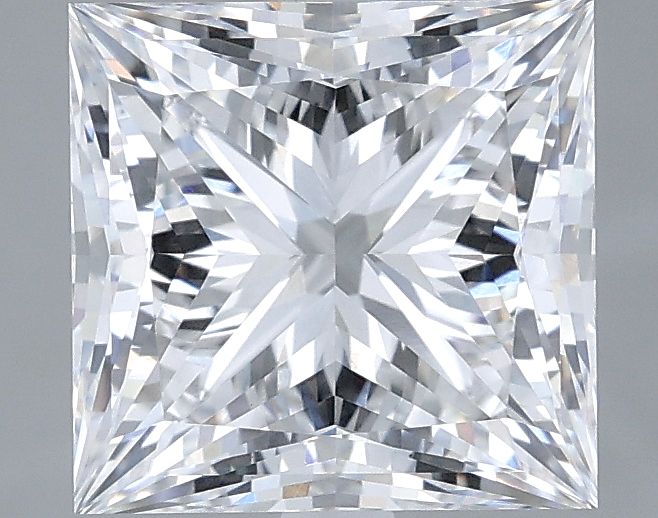 3.08 ct. princess Lab Grown Diamond front image