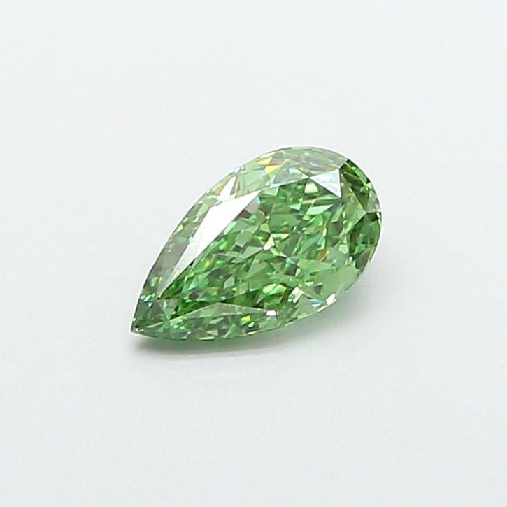 1.09 CT Fancy Vivid Green PEAR