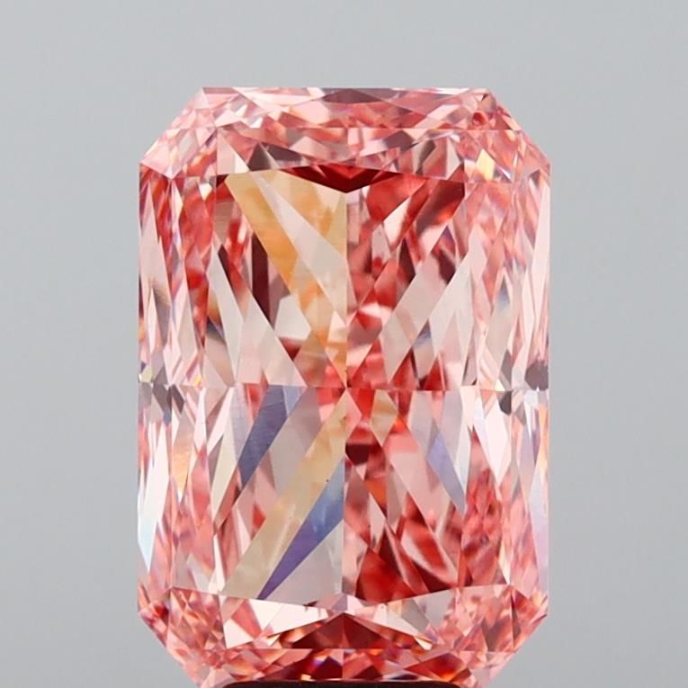 8.09 ct. radiant Lab Grown Diamond front image