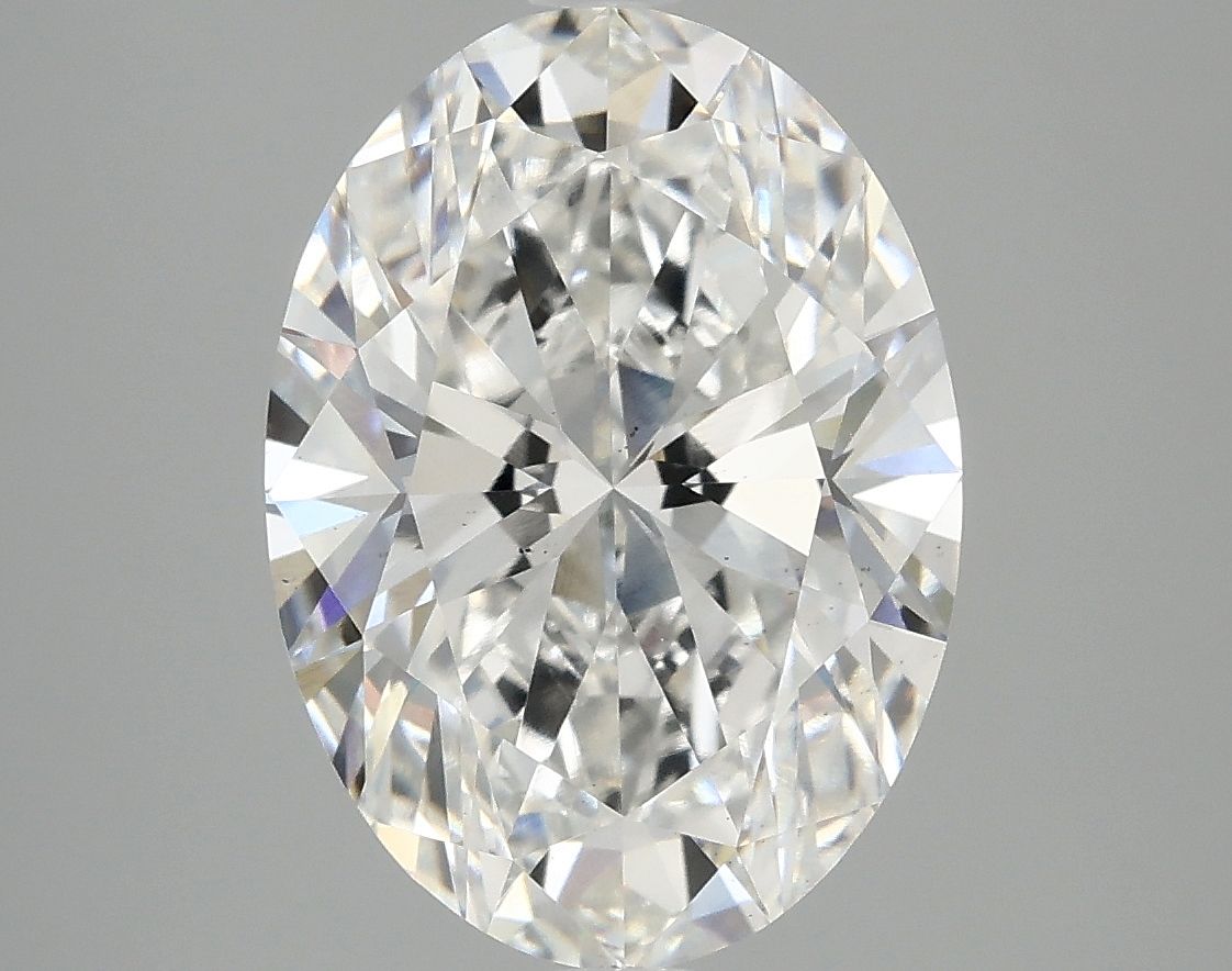 4.09 ct. oval Lab Grown Diamond front image