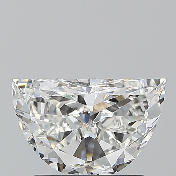 1 ct Half moon Diamond
