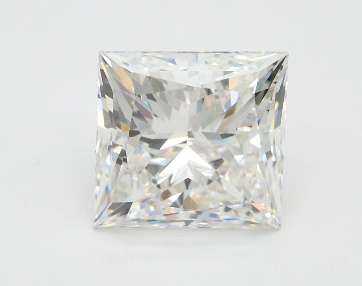 3.24 ct. princess Lab Grown Diamond front image