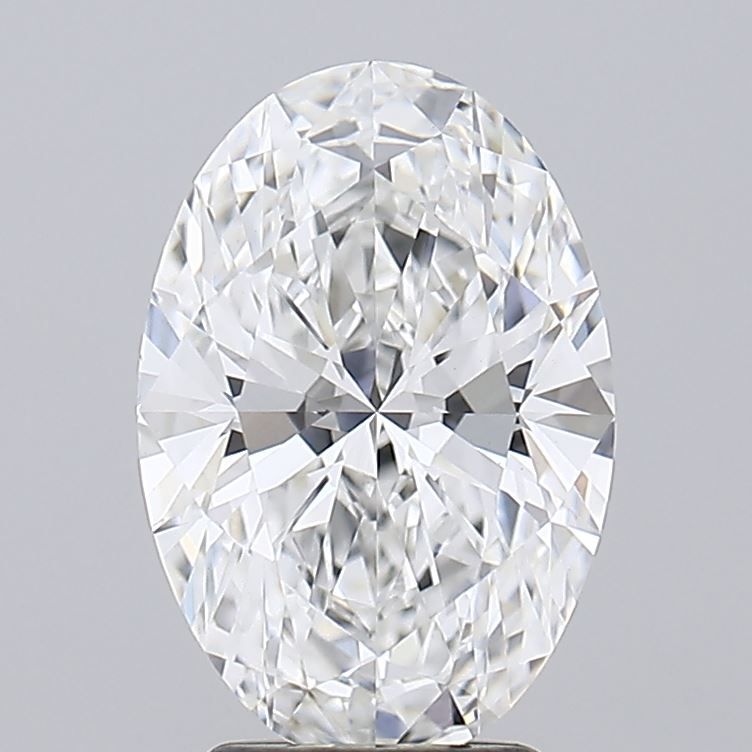 3.05 ct. oval Lab Grown Diamond front image