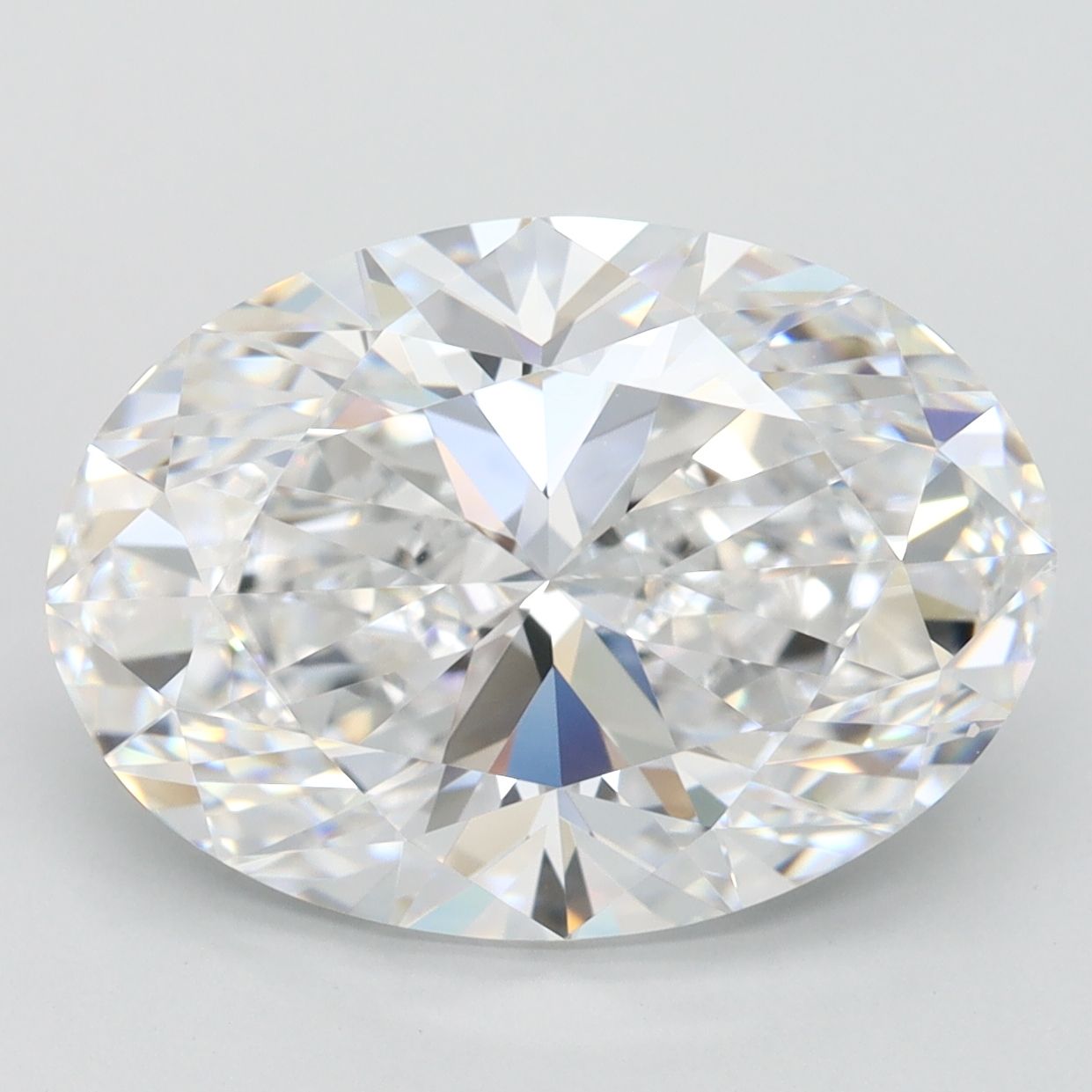 5.03 ct. oval Lab Grown Diamond front image