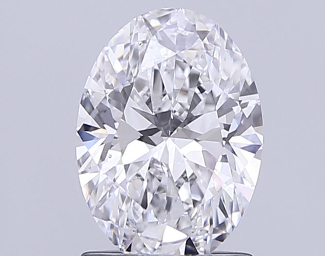 1.39 ct. oval Lab Grown Diamond front image