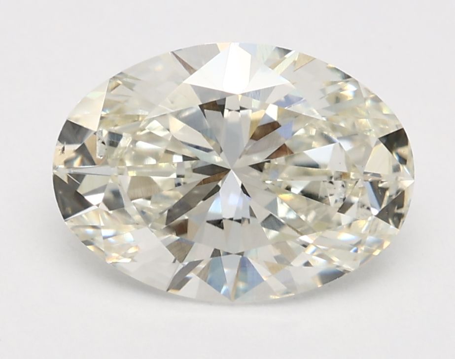 1.72 ct. oval Lab Grown Diamond front image