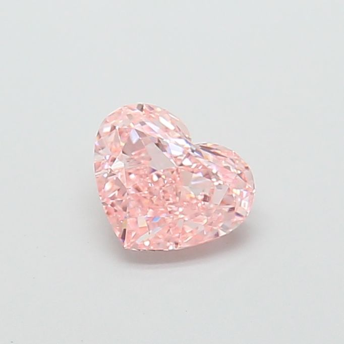 1.11 CT Fancy Vivid Pink HEART