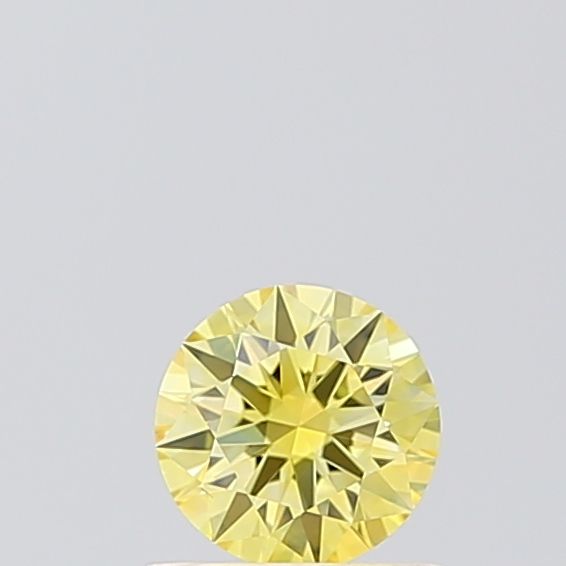 0.47 CT Fancy Intense Yellow ROUND