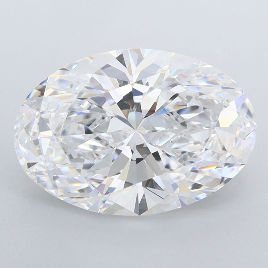 2.87 ct. oval Lab Grown Diamond front image