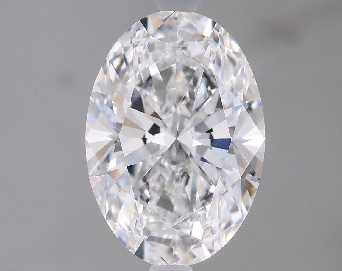 2.01 ct. oval Lab Grown Diamond front image