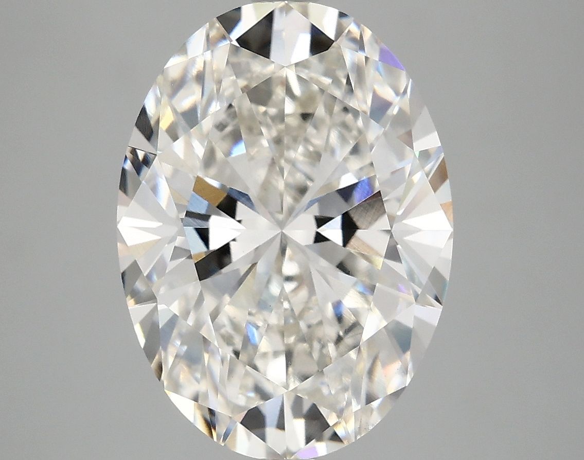 5.03 ct. oval Lab Grown Diamond front image
