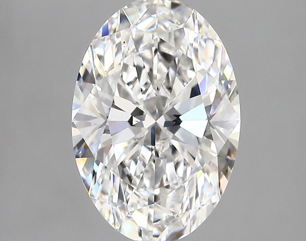 2.86 ct. oval Lab Grown Diamond front image